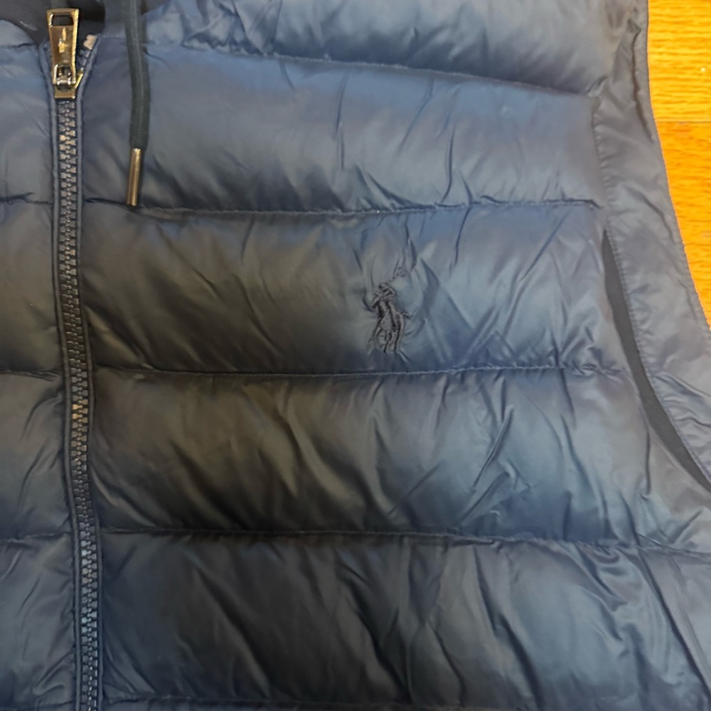 Polo by Ralph Lauren Navy Quilted Down Vest - Picture 2 of 4